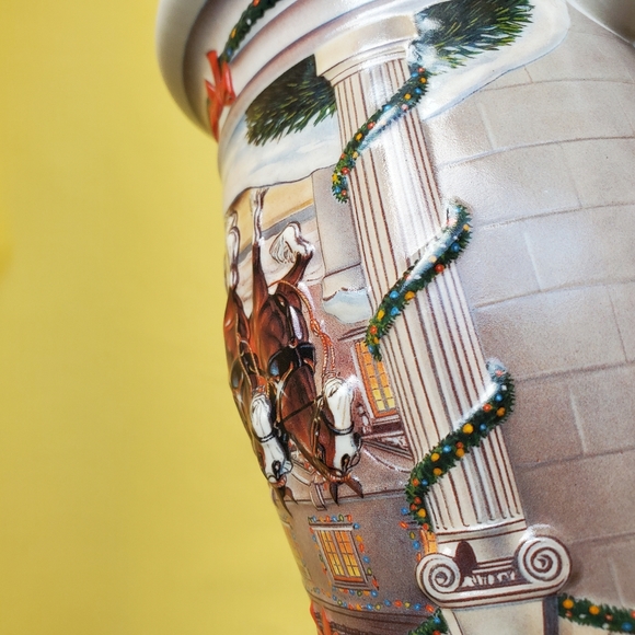 Budweiser Collectors Holiday Beer Stein - Picture 5 of 16